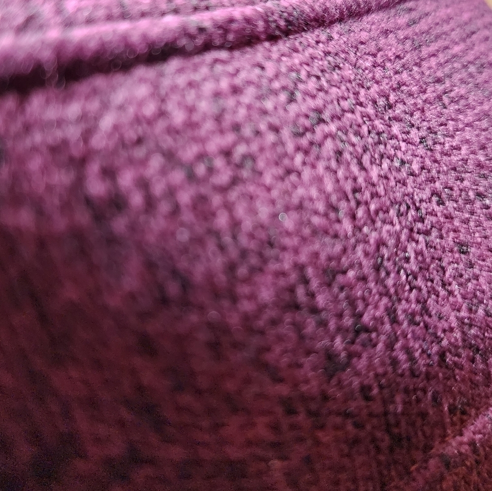 Eddie Bauer Purple sweater jacket button front women's size XL - Picture 6 of 16